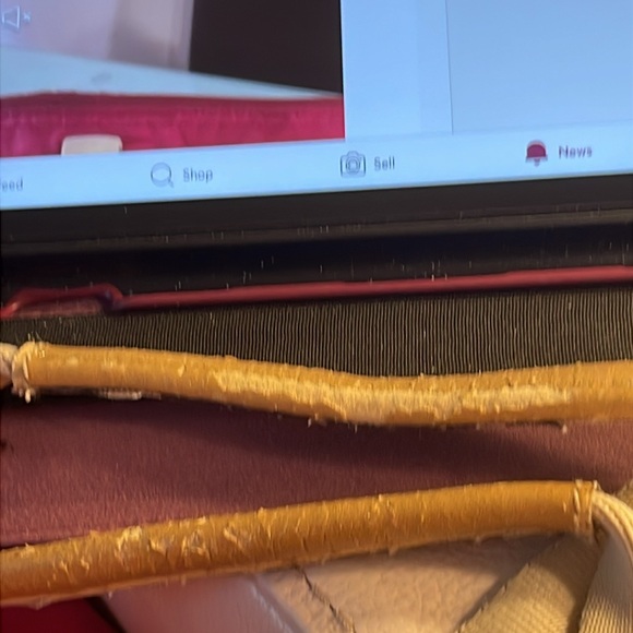 Hot Pink Colour Tote Bag by Coach (2 in 1) - Picture 10 of 11